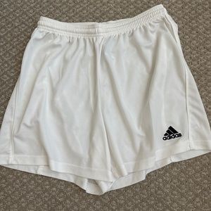 Adidas woman’s white shorts